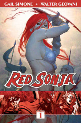 Book cover for Red Sonja Volume 1: Queen of Plagues