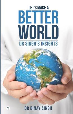 Book cover for Let's Make A Better World - Dr Singh's Insights