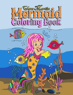 Book cover for Mermaid Coloring Book