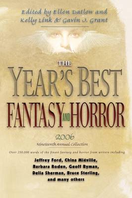 Book cover for The Year's Best Fantasy and Horror