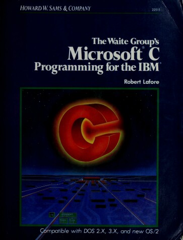 Book cover for Microsoft C. on I.B.M.