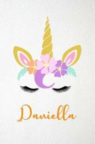 Cover of Daniella A5 Lined Notebook 110 Pages