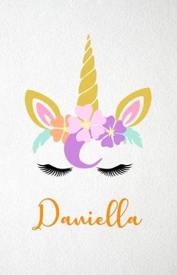 Book cover for Daniella A5 Lined Notebook 110 Pages