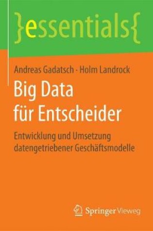 Cover of Big Data für Entscheider