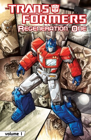 Book cover for Transformers: Regeneration One Volume 1