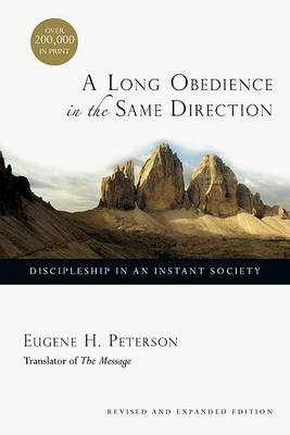 Book cover for A Long Obedience in the Same Direction