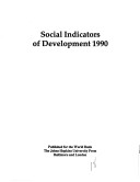 Book cover for Social Indicators of Development