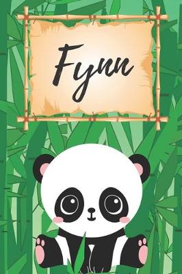 Book cover for Fynn Notizbuch Panda / Malbuch / Kritzelbuch / Tagebuch / Journal / DIN A5 / Geschenke