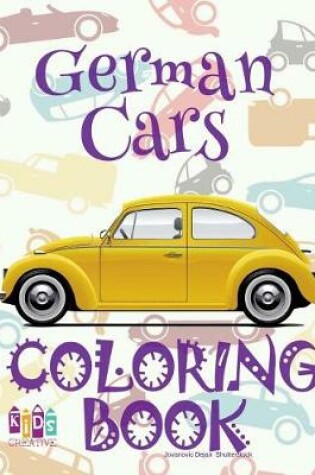Cover of German Cars coloring book