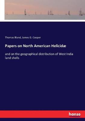 Book cover for Papers on North American Helicid�