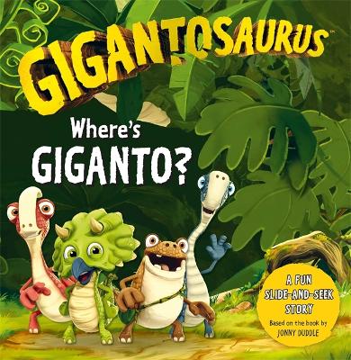 Book cover for Gigantosaurus - Where's Giganto?