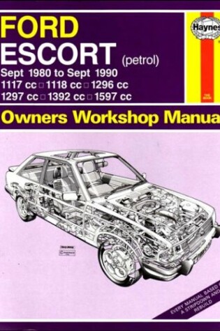 Cover of Ford Escort (Petrol) 1980-90 Owner's Workshop Manual