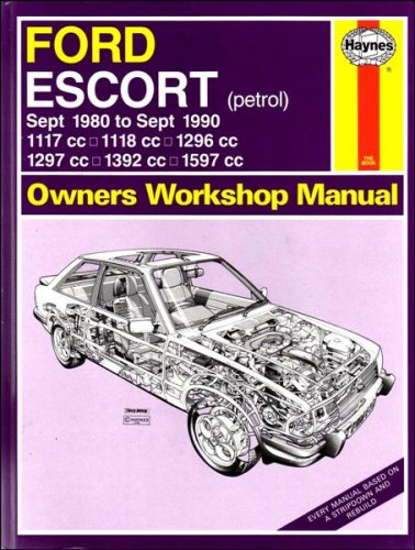 Book cover for Ford Escort (Petrol) 1980-90 Owner's Workshop Manual