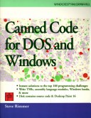 Book cover for Canned Code for DOS and Windows