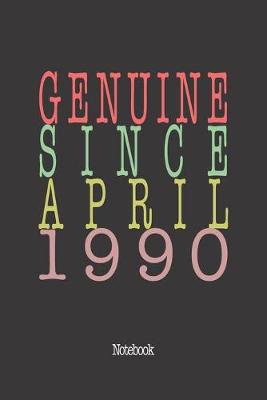 Book cover for Genuine Since April 1990