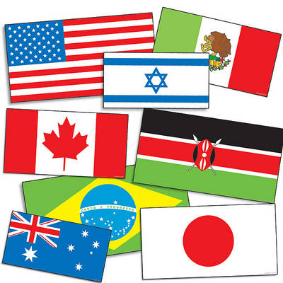 Cover of International Flags Accent Punch-Outs