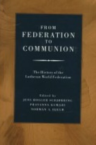 Cover of From Federation to Communion