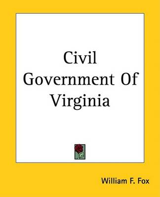 Book cover for Civil Government of Virginia