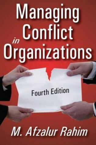 Cover of Managing Conflict in Organizations