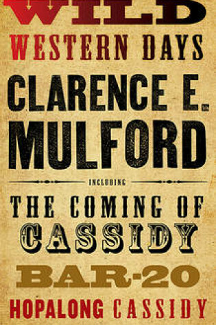 Cover of Wild Western Days