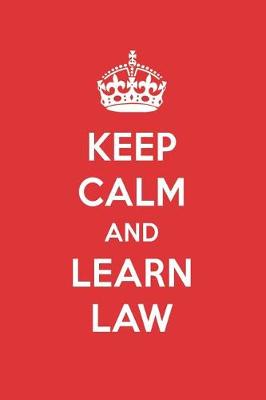 Book cover for Keep Calm and Learn Law