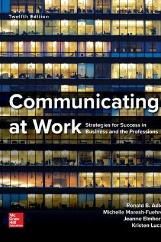 Cover of Communicating at Work