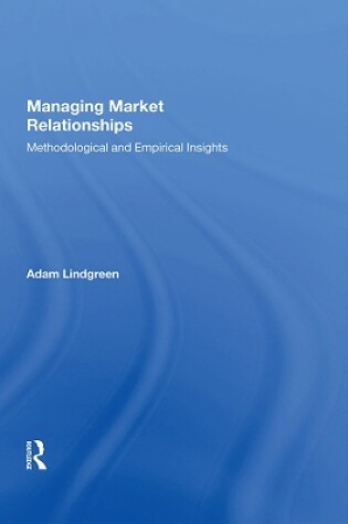 Cover of Managing Market Relationships