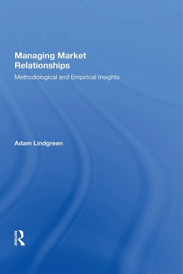 Book cover for Managing Market Relationships