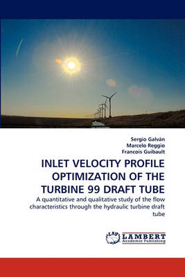 Book cover for Inlet Velocity Profile Optimization of the Turbine 99 Draft Tube