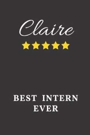 Cover of Claire Best Intern Ever