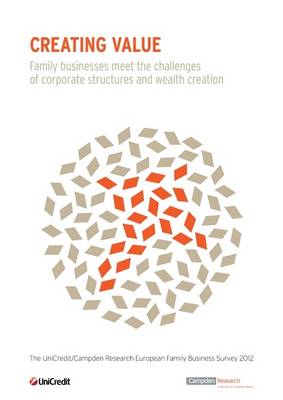 Book cover for Creating Value - Family Businesses Meet the Challenges of Corporate Structure and Wealth Creation