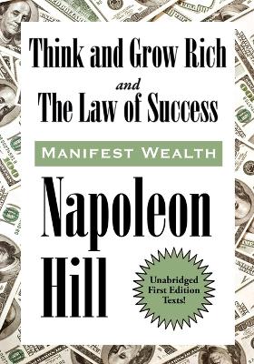 Book cover for Think and Grow Rich and The Law of Success In Sixteen Lessons