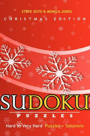 Cover of SUDOKU Puzzles - Christmas Edition, Hard to Very Hard