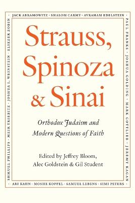 Book cover for Strauss, Spinoza & Sinai