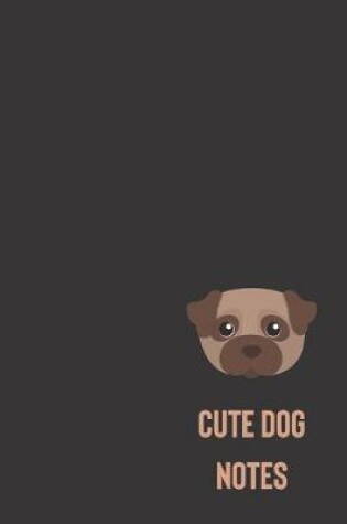 Cover of cute dog notes