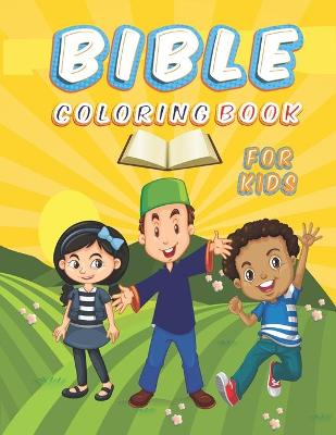 Book cover for Bible Coloring Book For Kids