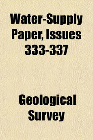 Cover of Water-Supply Paper Volume 464-465