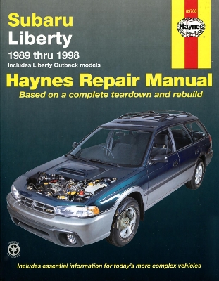 Book cover for Subaru Liberty (89 - 98)