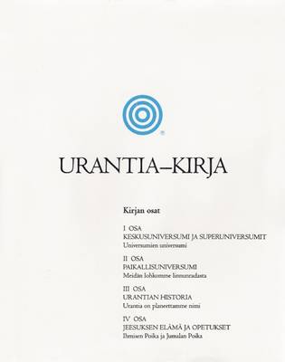 Book cover for Urantia-Kirja