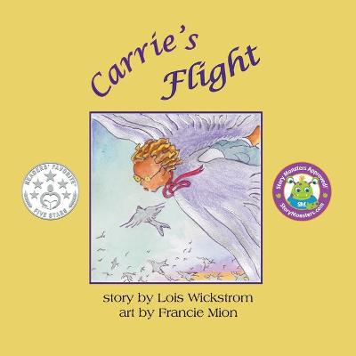 Book cover for Carrie's Flight (8.5 square paperback)