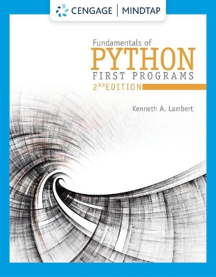 Book cover for Mindtap Computer Science, 1 Term (6 Months) Printed Access Card for Lambert's Fundamentals of Python: First Programs, 2nd