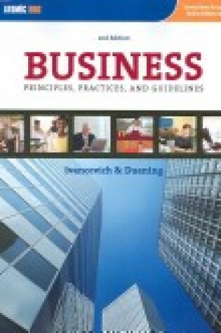 Cover of Business : Principles, Guidelines and Practices