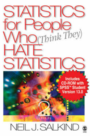 Cover of Statistics for People Who (Think They) Hate Statistics with SPSS Student Version 13.0