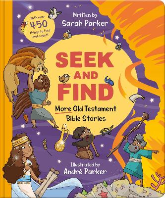 Book cover for Seek and Find: More Old Testament Bible Stories