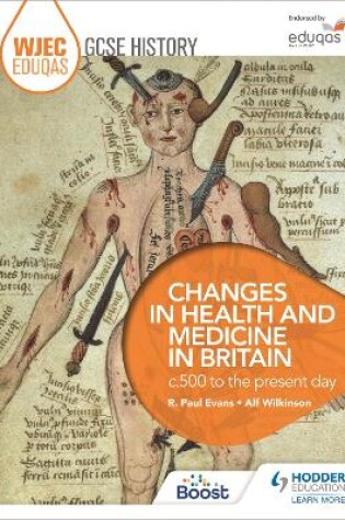 Cover of WJEC Eduqas GCSE History: Changes in Health and Medicine in Britain, c.500 to the present day