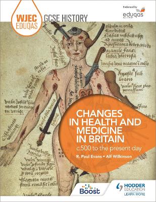 Book cover for WJEC Eduqas GCSE History: Changes in Health and Medicine in Britain, c.500 to the present day