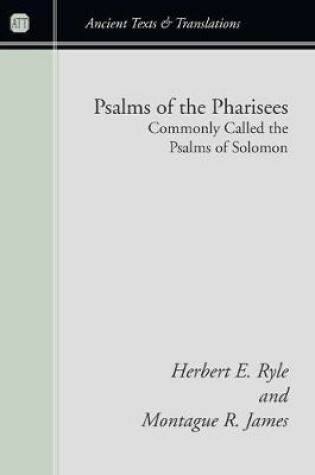 Cover of Psalms of the Pharisees, Commonly Called the Psalms of Solomon