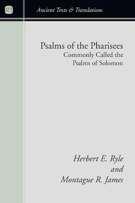 Book cover for Psalms of the Pharisees, Commonly Called the Psalms of Solomon