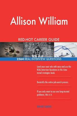 Book cover for Allison Williams RED-HOT Career Guide; 2564 REAL Interview Questions