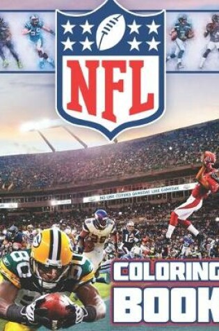 Cover of NFL Coloring Book